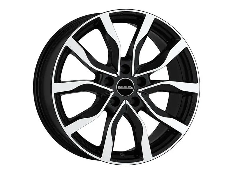 Диск Mak Highlands Black Mirror R18 W9.0 PCD5x120 ET48 DIA72.6