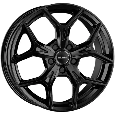 Диск Mak Epica Gloss Black R17 W6.5 PCD5x112 ET45.5 DIA66.6