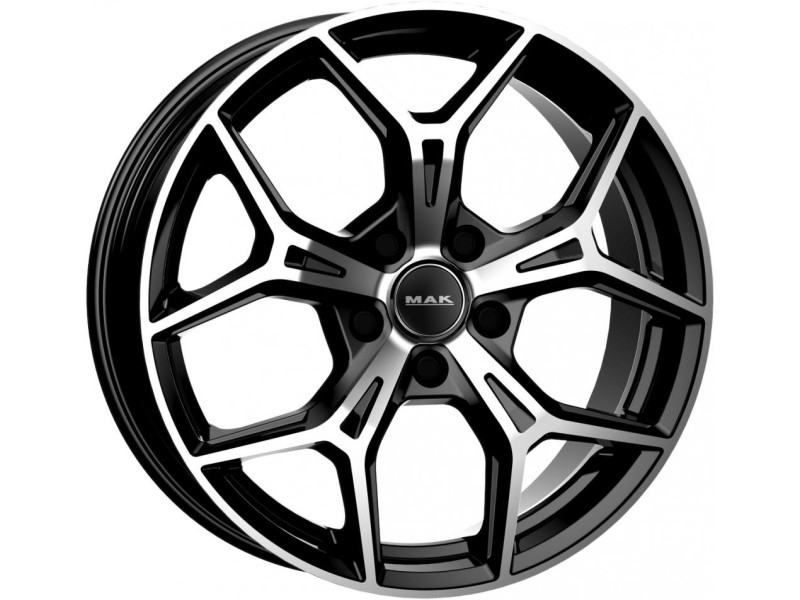 Диск Mak Epica Black Mirror R18 W7.0 PCD5x100 ET51 DIA54.1