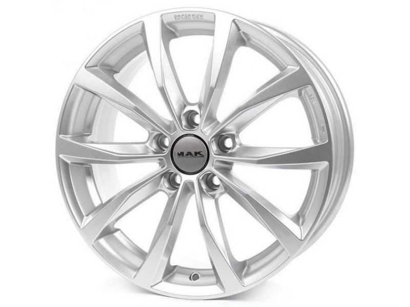 Диск Mak Wolf Silver R19 W8.0 PCD5x112 ET47 DIA66.6