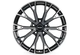 Диск Mak Asphalt Black Mirror R19 W9.0 PCD5x130 ET45 DIA66.45