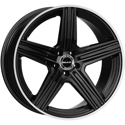 Диск Mak Lewis Gloss Black Mirror Ring R18 W9.0 PCD5x112 ET42 DIA66.6