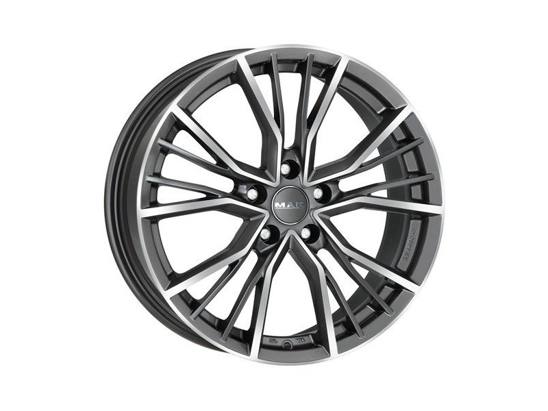 Диск Mak Union Gun Metallic Mirror R20 W8.5 PCD5x112 ET32 DIA66.45