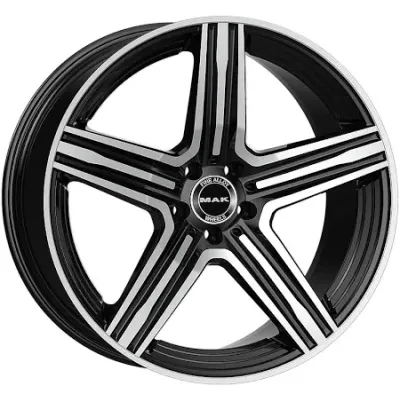 Диск Mak Lewis-D Black Mirror R20 W9.5 PCD5x112 ET50 DIA66.6