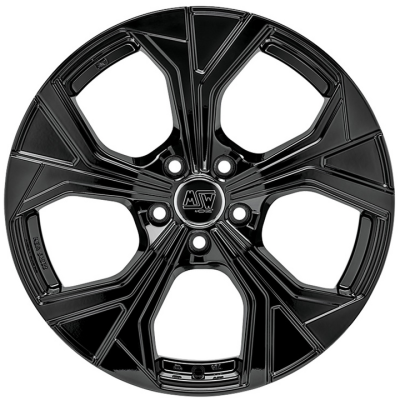 Диск MSW 43 Gloss Black R18 W7.5 PCD5x112 ET48 DIA57.06