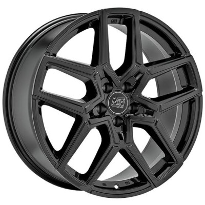 Диск MSW 52 Gloss Black R20 W8.5 PCD5x112 ET45 DIA73.1
