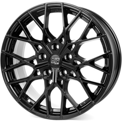 Диск MSW 74 Gloss Black R18 W8.0 PCD5x112 ET28 DIA73.1