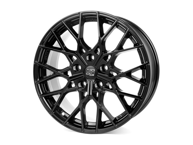 Диск MSW 74 Gloss Black R18 W8.0 PCD5x112 ET28 DIA73.1