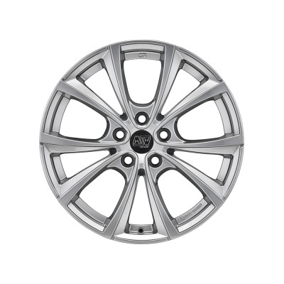 Диск MSW 27T Full Sillver R20 W9.5 PCD5x114.3 ET45 DIA64.12