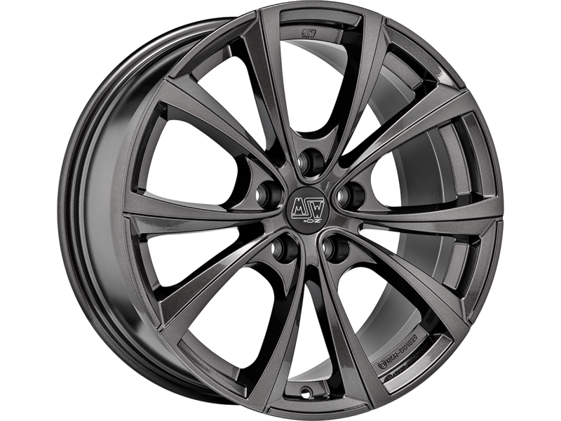 Диск MSW 27T Gloss Dark Grey R19 W9.5 PCD5x114.3 ET45 DIA64.12