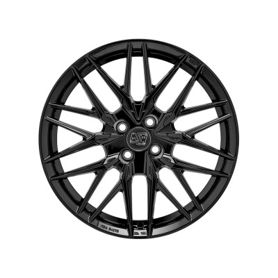 Диск MSW 50 4H Gloss Black R18 W7.5 PCD4x100 ET35 DIA63.3