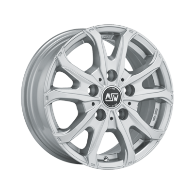 Диск MSW 48 VAN 5H Full Silver R17 W7.0 PCD5x118 ET68 DIA71.06