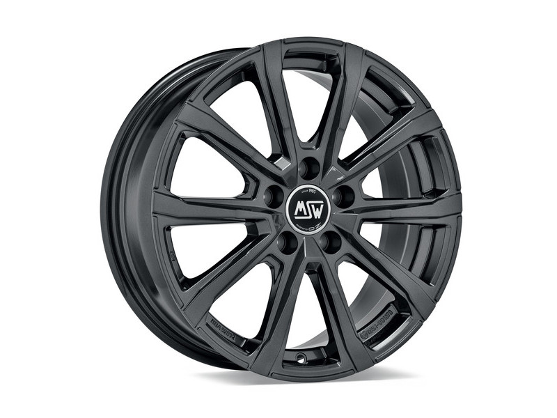 Диск MSW 79 Gloss Dark Graphite R18 W7.0 PCD5x108 ET47.5 DIA63.34