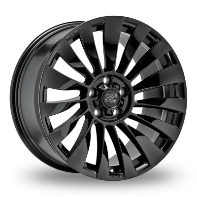 Диск MSW 37T Gloss Black R19 W9.5 PCD5x114.3 ET45 DIA64.12