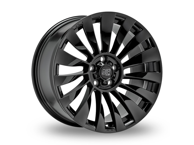Диск MSW 37T Gloss Black R19 W9.5 PCD5x114.3 ET45 DIA64.12