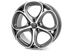 Диск MSW 82 Matt GunMetal Full Polished R20 W9.0 PCD5x112 ET35 DIA73.1