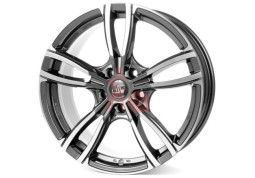 Диск MSW 73 Gloss Dark Grey Full Polished R18 W8.0 PCD5x112 ET28 DIA73.1