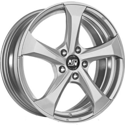 Диск MSW 47 Full Silver R19 W8.0 PCD5x112 ET21 DIA66.46