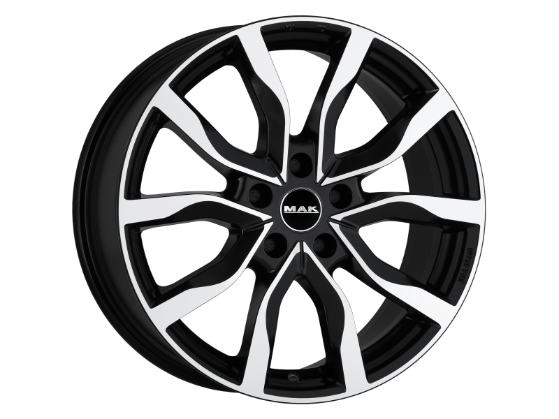 Диск Mak Koln Black Mirror R17 W8.0 PCD5x112 ET42 DIA66.5