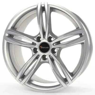 Диск Avus Racing AC-MB3 Hyper Silver R18 W8.0 PCD5x120 ET43 DIA72.6