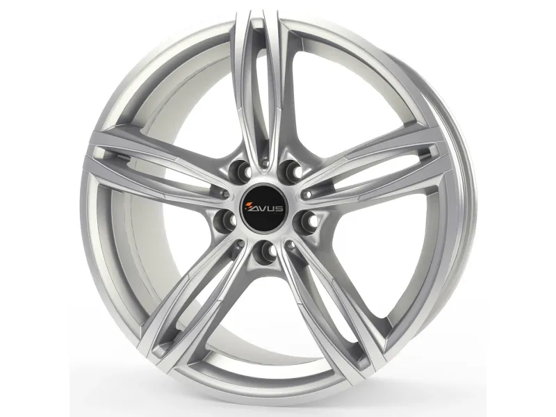 Диск Avus Racing AC-MB3 Hyper Silver R18 W8.0 PCD5x120 ET43 DIA72.6