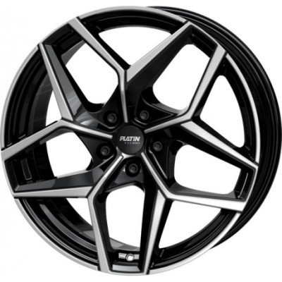Диск Platin P128 Black Polished R18 W7.5 PCD5x114.3 ET44 DIA73.1