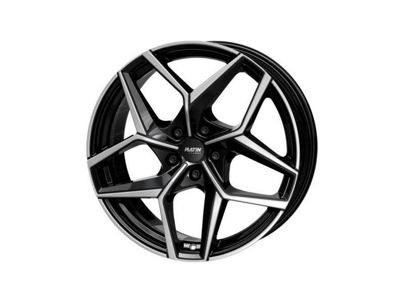Диск Platin P128 Black Polished R18 W7.5 PCD5x114.3 ET44 DIA73.1