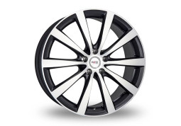 Диск Platin P66 Matt Black Front Polished R19 W8.0 PCD5x112 ET38.1 DIA66.5