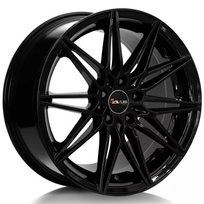 Диск Avus Racing AC-MB5 Black R18 W8.0 PCD5x112 ET45 DIA66.7