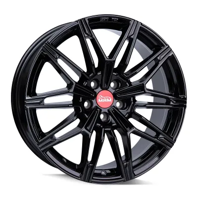 Диск MAM B3N Black Painted (BP) R19 W8.5 PCD5x120 ET20 DIA72.6