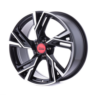 Диск MAM RS5 Black Front Polish (BFP) R16 W7.0 PCD5x112 ET40 DIA66.6