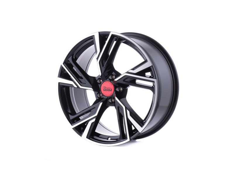 Диск MAM RS5 Black Front Polish (BFP) R16 W7.0 PCD5x112 ET40 DIA66.6