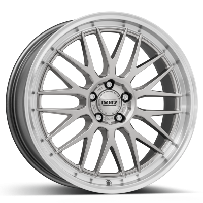 Диск Dotz Bilbao Blaze Silver Polished Lip R17 W7.0 PCD4x100 ET30 DIA60.1