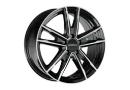 Диск Dezent KF Dark Black Polished R17 W7.0 PCD5x114.3 ET49 DIA67.1