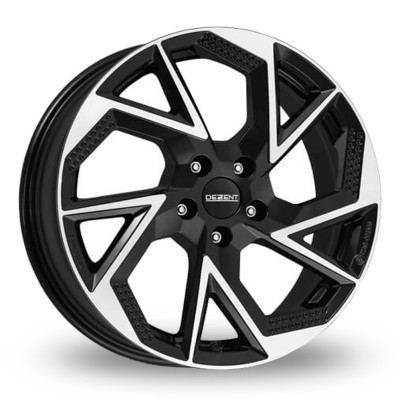 Диск Dezent AP Dark Black Polished R16 W6.0 PCD5x100 ET45 DIA57.1