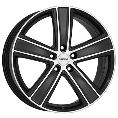 Диск Dezent TH Dark Black Polished R20 W9.0 PCD5x112 ET50 DIA70.1