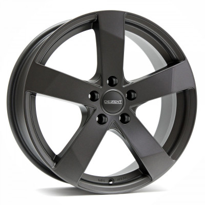Диск Dezent TD Dark Black Matt R17 W7.5 PCD5x112 ET28 DIA66.6