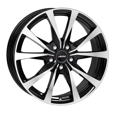 Диск Autec Brixen Black Polished R20 W8.0 PCD5x112 ET38 DIA57.1