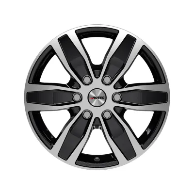 Диск Autec Quantro Black Polished R17 W7.0 PCD6x120 ET45 DIA74.6