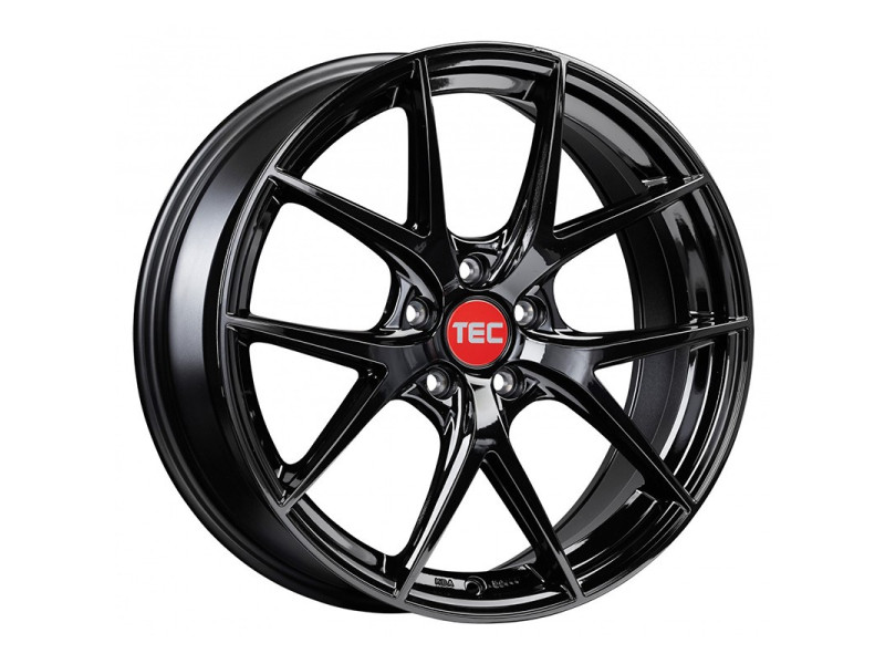 Диск Tec Speedwheels GT6 EVO Black Glossy R20 W9.0 PCD5x112 ET33 DIA66.6