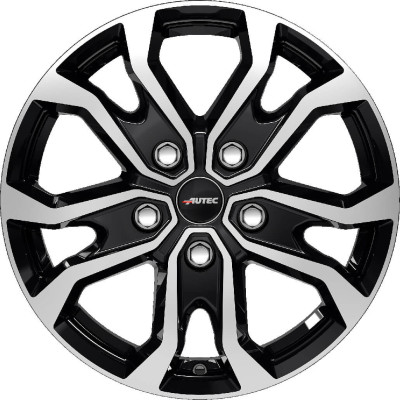 Диск Autec Kiso Black Polished R17 W7.0 PCD5x108 ET46 DIA65.1