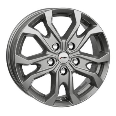 Диск Autec Kiso Titanium Silver R17 W7.0 PCD5x108 ET46 DIA65.1