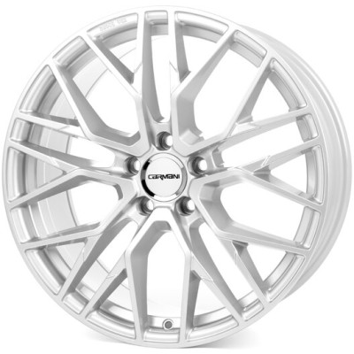 Диск Carmani 20 Ludwig White Silver R16 W6.5 PCD5x112 ET54 DIA66.7