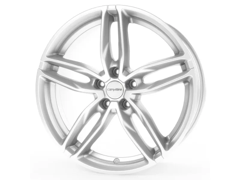 Диск Carmani 13 Twinmax White Silver R20 W9.0 PCD5x114.3 ET45 DIA72.6