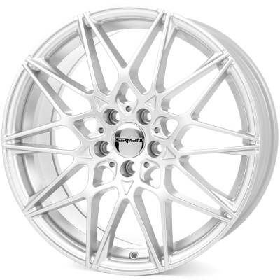 Диск Carmani 18 Knut White Silver R18 W8.0 PCD5x112 ET30 DIA66.7