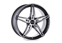 Диск Carmani 15 Oskar Black Polish R17 W7.0 PCD5x112 ET40 DIA57.1