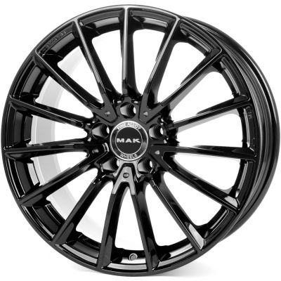 Диск Mak Komet Gloss Black Mirror Ring R19 W8.0 PCD5x112 ET48 DIA66.6