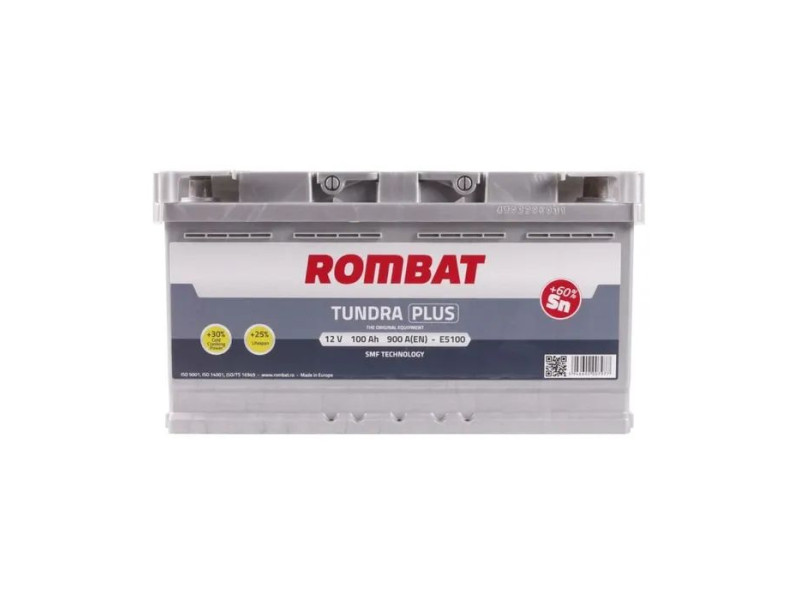 Аккумулятор Rombat 6CT-100 (0) Tundra Plus E5100