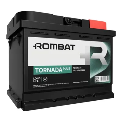 Аккумулятор Rombat 6CT-62 (0) Tornada Plus T262N