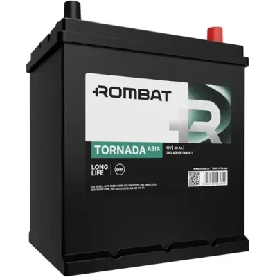Аккумулятор Rombat 6CT-40 (0) Tornada Asia TA40FT